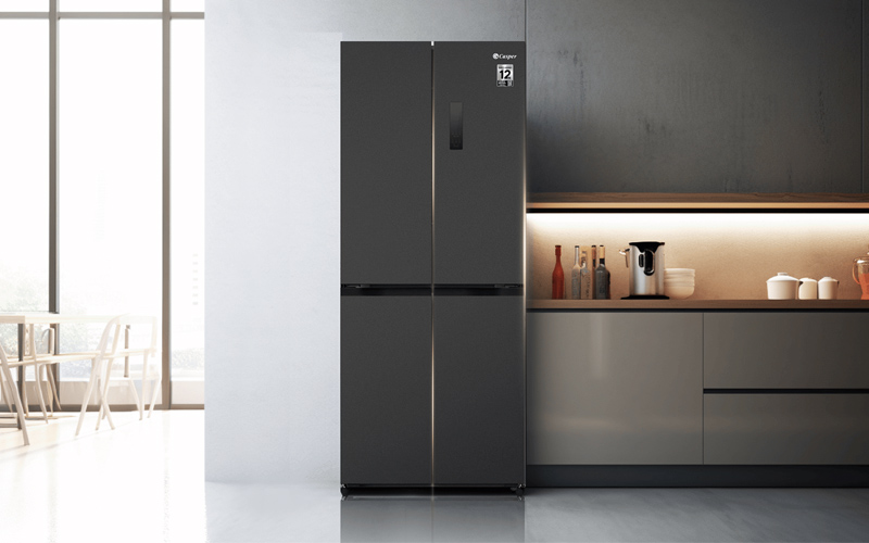 Tủ lạnh Casper mang phong cách thiết kế hiện đại, tối giản