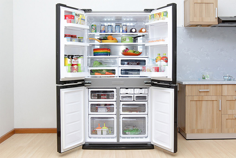 Tủ lạnh nhiều cánh của Sharp