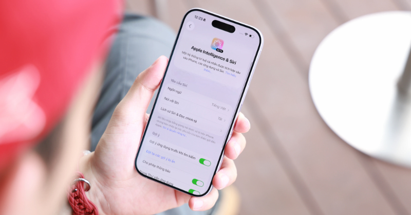 Cách bật Apple Intelligence tiếng Việt