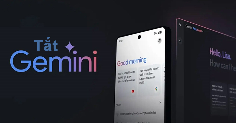 Cách tắt Gemini trên Android chỉ với vài thao tác