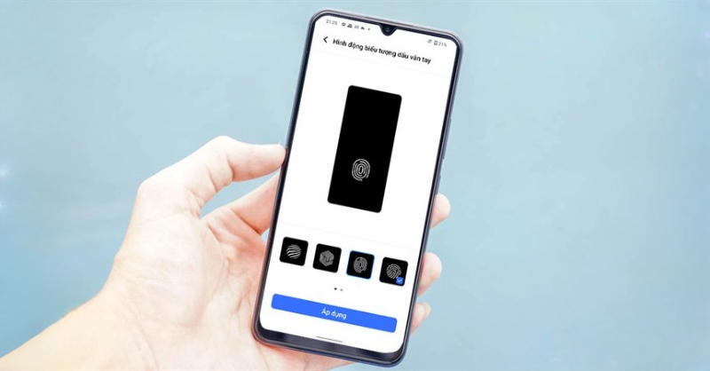 Thay đổi hiệu ứng động Vivo