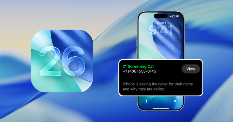 iOS 26 chặn cuộc gọi rác