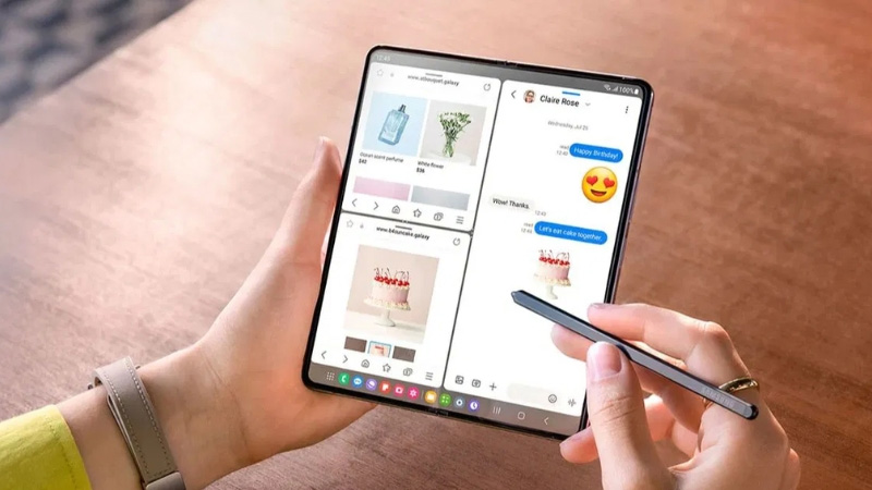 Galaxy Z Fold 7 sẽ được hỗ trợ bút S Pen
