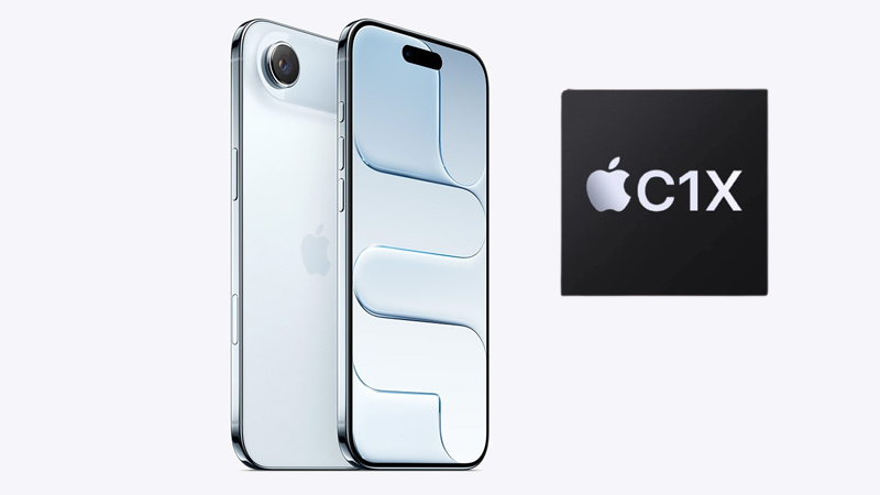 iPhone Air là dòng máy được tích hợp Apple C1X modem