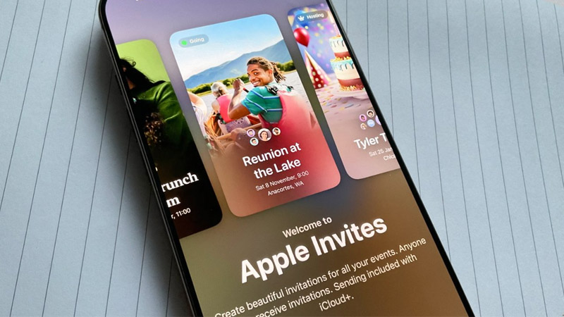 Apple Invites chính thức trình làng