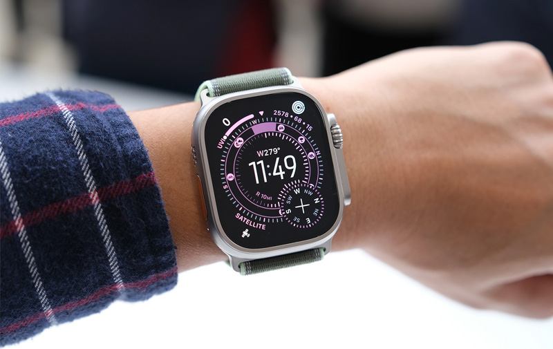 Apple Watch Ultra 3 được trang bị kết nối vệ tinh hai chiều