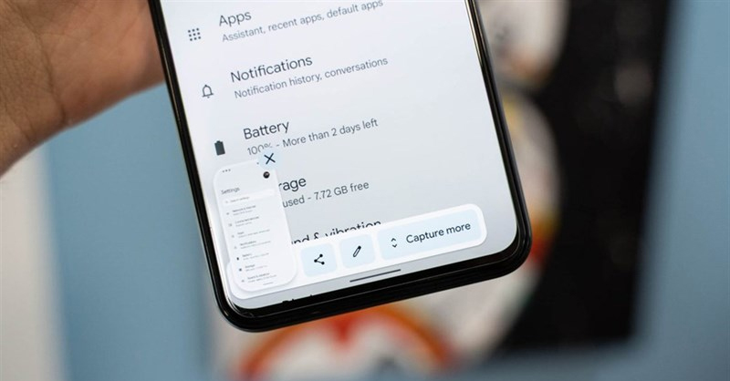 Hướng dẫn cách chụp màn hình cuộn trên điện thoại Android