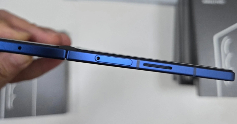 Lộ ảnh thực tế Galaxy Z Fold 7