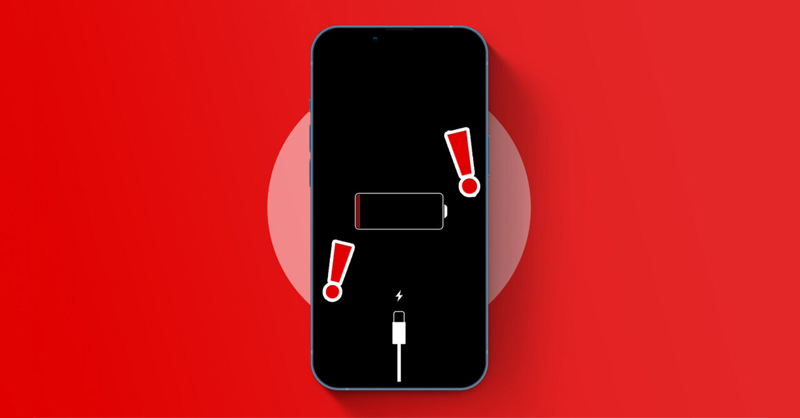 Cách khắc phục iPhone sạc không vào pin