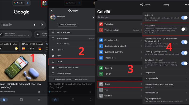Cách tắt Gemini trên Android trong Google Search