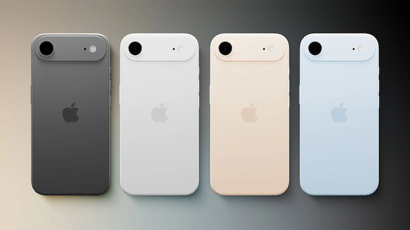 Các tùy chọn màu sắc của iPhone 17 Air