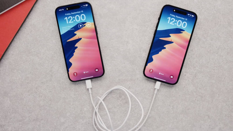 Cách chia sẻ pin iPhone sang iPhone khác