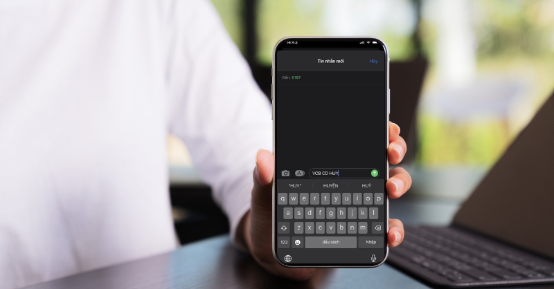 Cách hủy SMS Banking Vietcombank qua tin nhắn