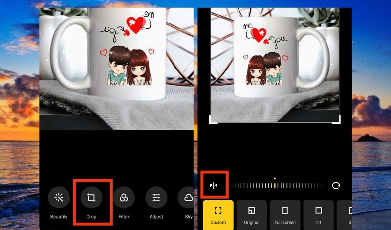 Hướng dẫn lật ảnh bị ngược trên điện thoại Android