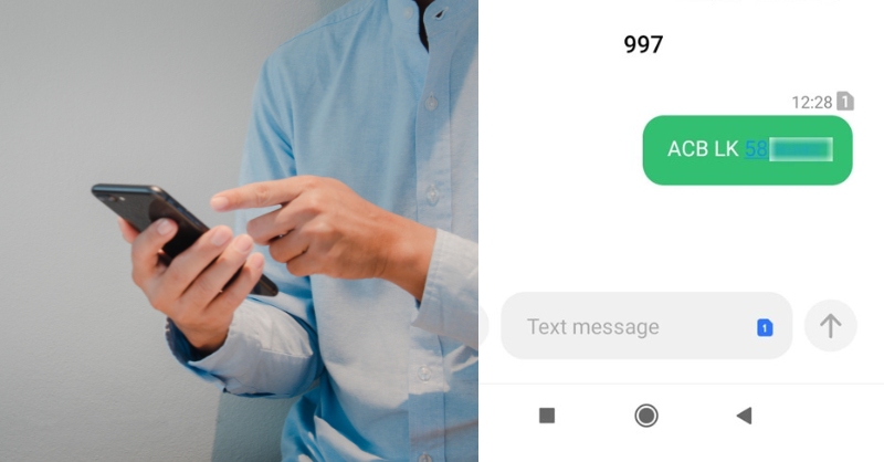 Cách xem lịch sử giao dịch ACB qua SMS Banking