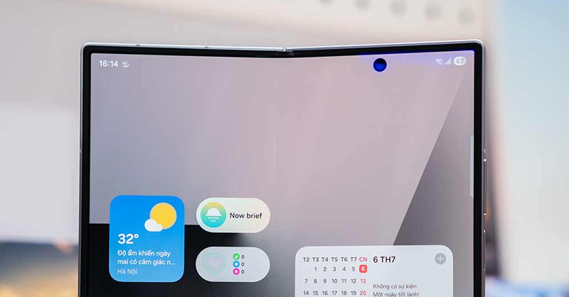 Galaxy Z Fold7 nâng cao chất lượng hình ảnh selfie