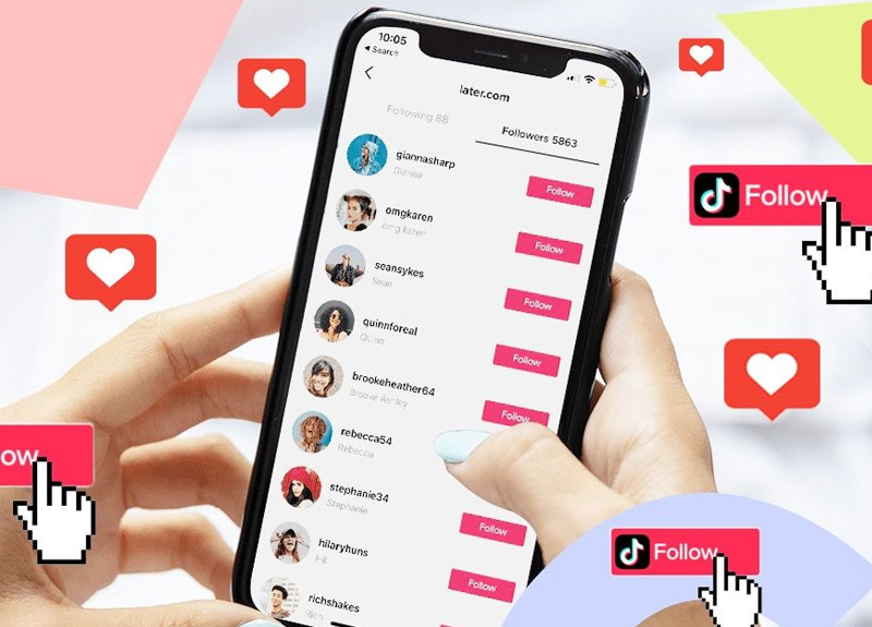 Nên duy trì tốc độ follow một cách tự nhiên và có kiểm soát