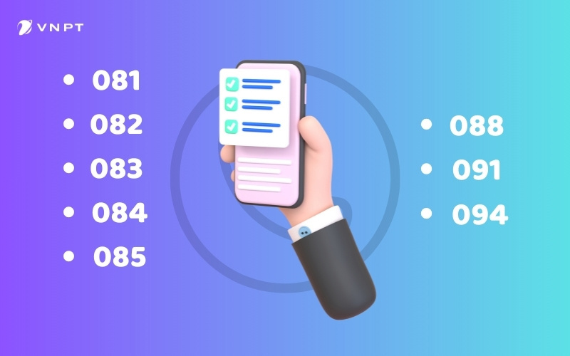 Đầu số VinaPhone mới gồm những số nào