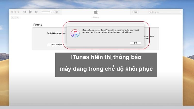 Kích pin iPhone bằng cách đưa máy về chế độ DFU Mode