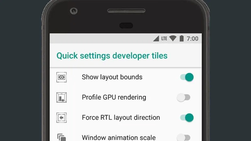 Tùy chọn nhà phát triển trên Android cải thiện hiệu suất đồ họa