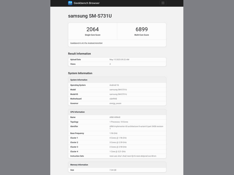 Hiệu năng Galaxy S25 FE