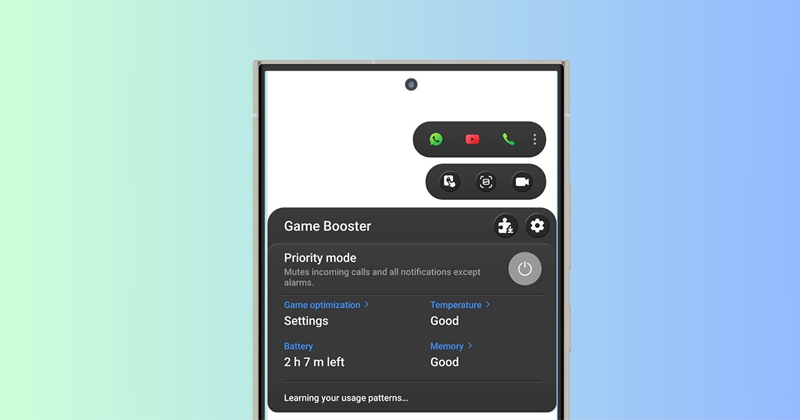 Game Booster là công cụ quen thuộc trên điện thoại Samsung