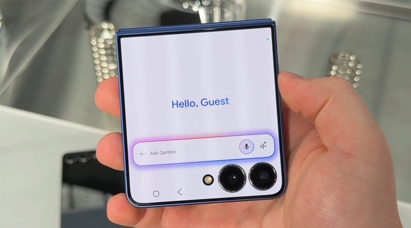 Gemini Live được tích hợp sâu vào hệ thống của Galaxy Z Flip7 và Z Fold7
