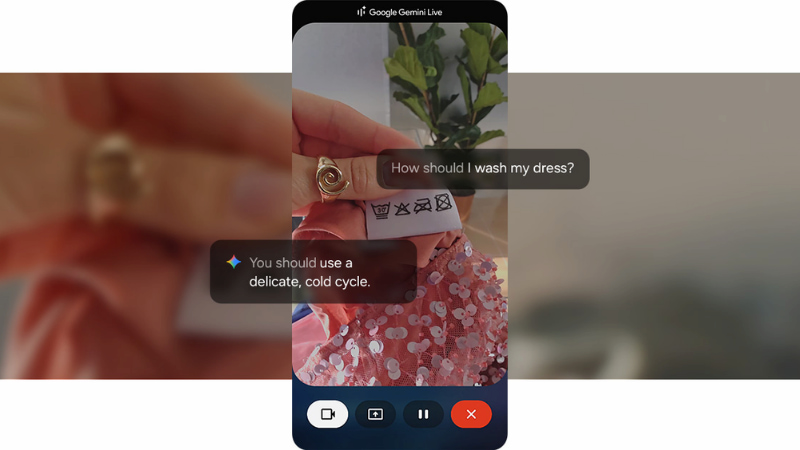 Gemini Live trên Galaxy Z Fold7