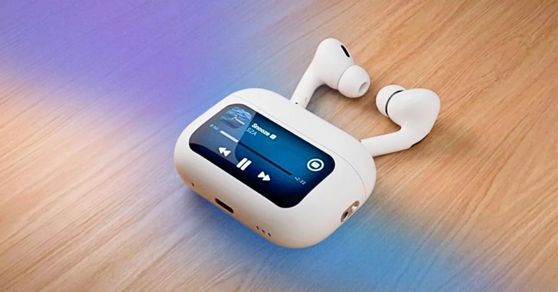 Apple dự kiến tích hợp màn hình cảm ứng cho hộp sạc của AirPods Pro 3
