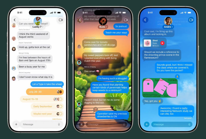 iOS 26 cải tiến ứng dụng Điện thoại và Tin nhắn
