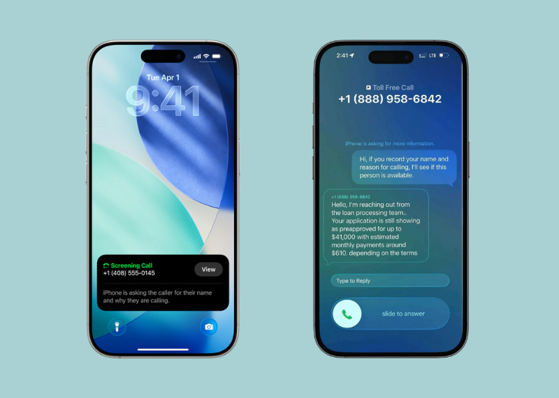 Tính năng chặn cuộc gọi rác trên iOS 26