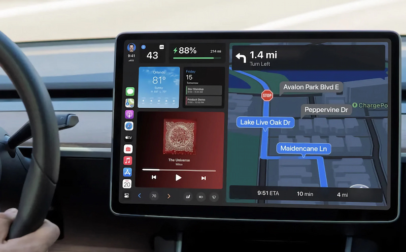  iOS 26 với giao diện CarPlay mới