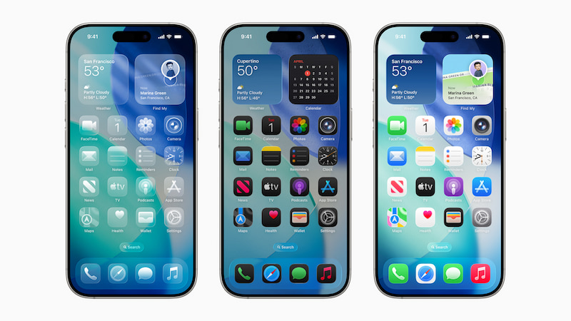 Giao diện iOS 26