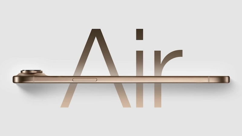 Thiết kế iPhone 17 Air dự kiến siêu mỏng chỉ 5.5mm