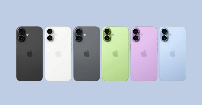 iPhone 17 có mấy màu?