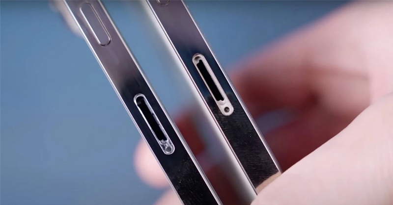 Các mẫu iPhone Lock thường được can thiệp phần cứng bằng máy CNC