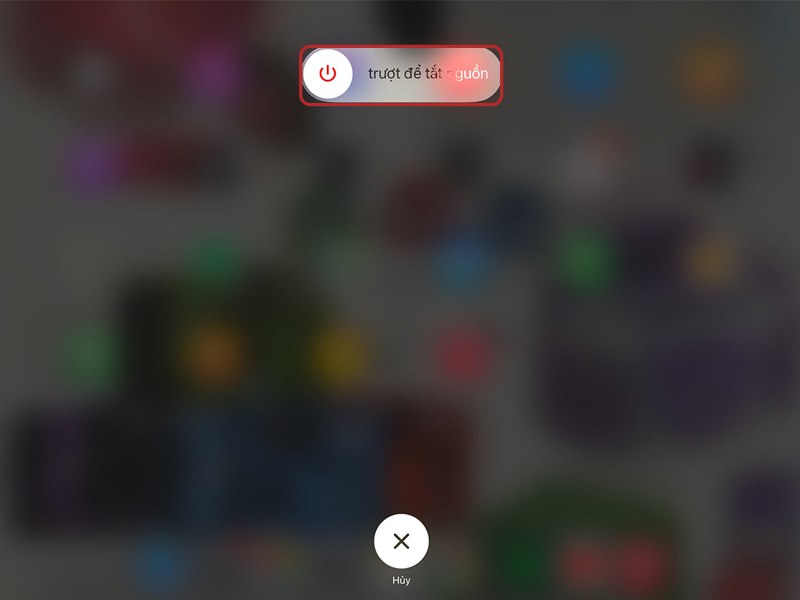 Tắt nguồn iPad có nút Home 