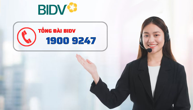 Kiểm tra số dư qua số hotline ngân hàng BIDV