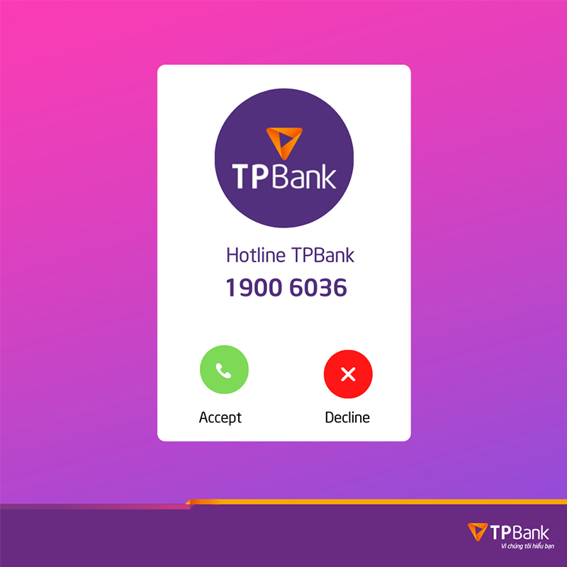 Cách kiểm tra số dư tài khoản TPBank bằng cách gọi hotline