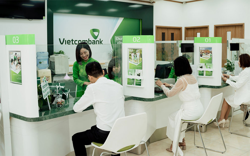 Lấy lại mật khẩu trực tiếp tại quầy giao dịch Vietcombank