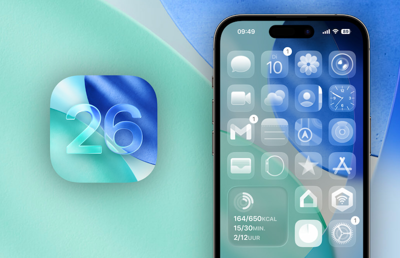 Giao diện Liquid Glass trên iOS 26