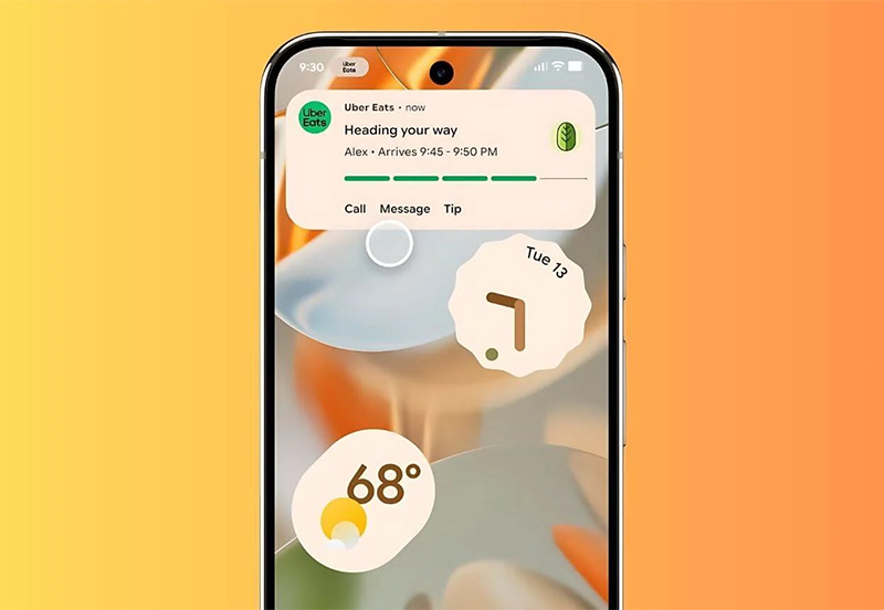 Live Updates trên Android 16 là gì?