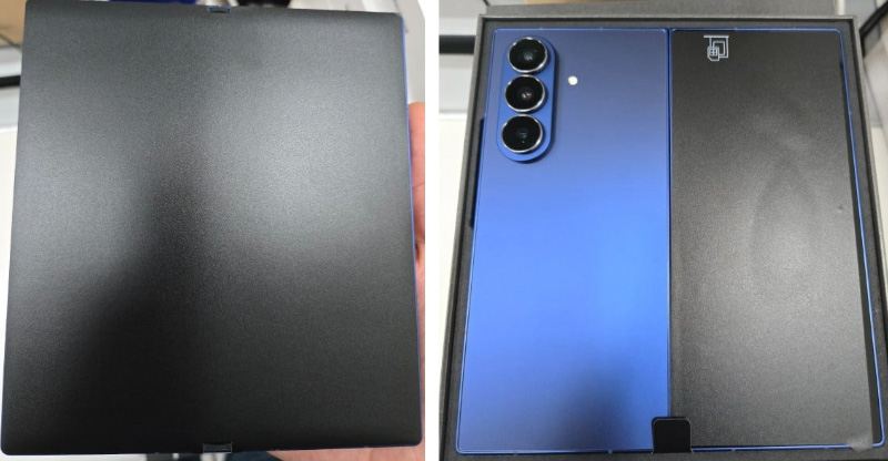 Lộ ảnh thực tế Galaxy Z Fold 7 với độ mỏng ấn tượng
