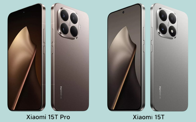 Lộ diện hình ảnh rò rỉ thiết kế Xiaomi 15T Series