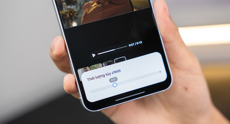 Auto Trim cho phép tùy chỉnh thời lượng video mong muốn