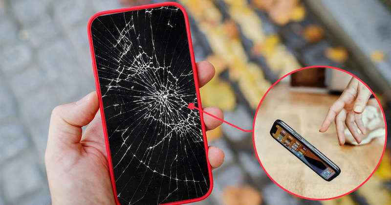 Nguyên nhân iPhone bị nứt vỡ màn hình
