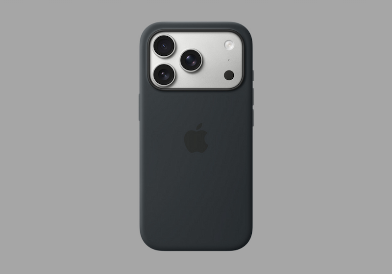 Ốp Lưng iPhone 17 Pro Silicone Case Black