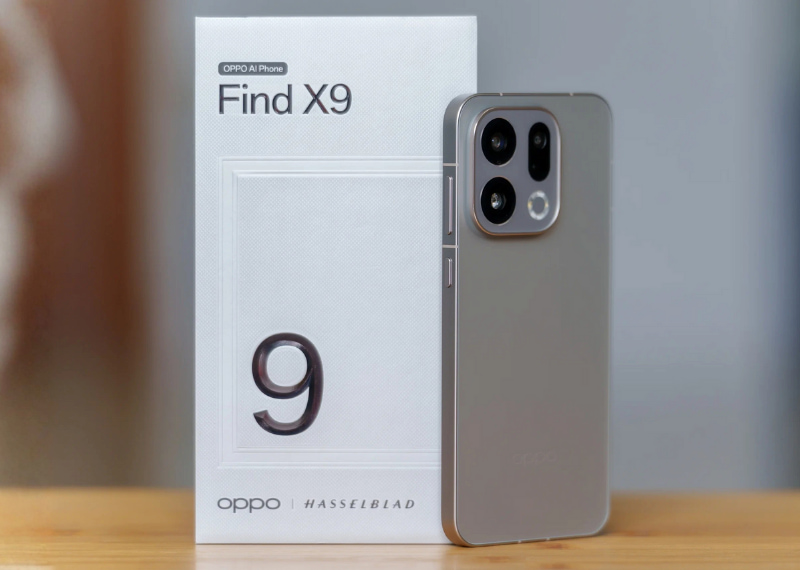 OPPO Find X9 màu Titan