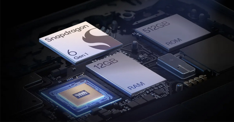 OPPO Reno14 F 5G được tích hợp chip Snapdragon 6 Gen 1