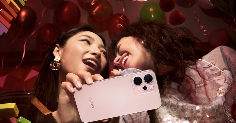 OPPO Reno14 F 5G có thiết kế mỏng nhẹ thời thượng